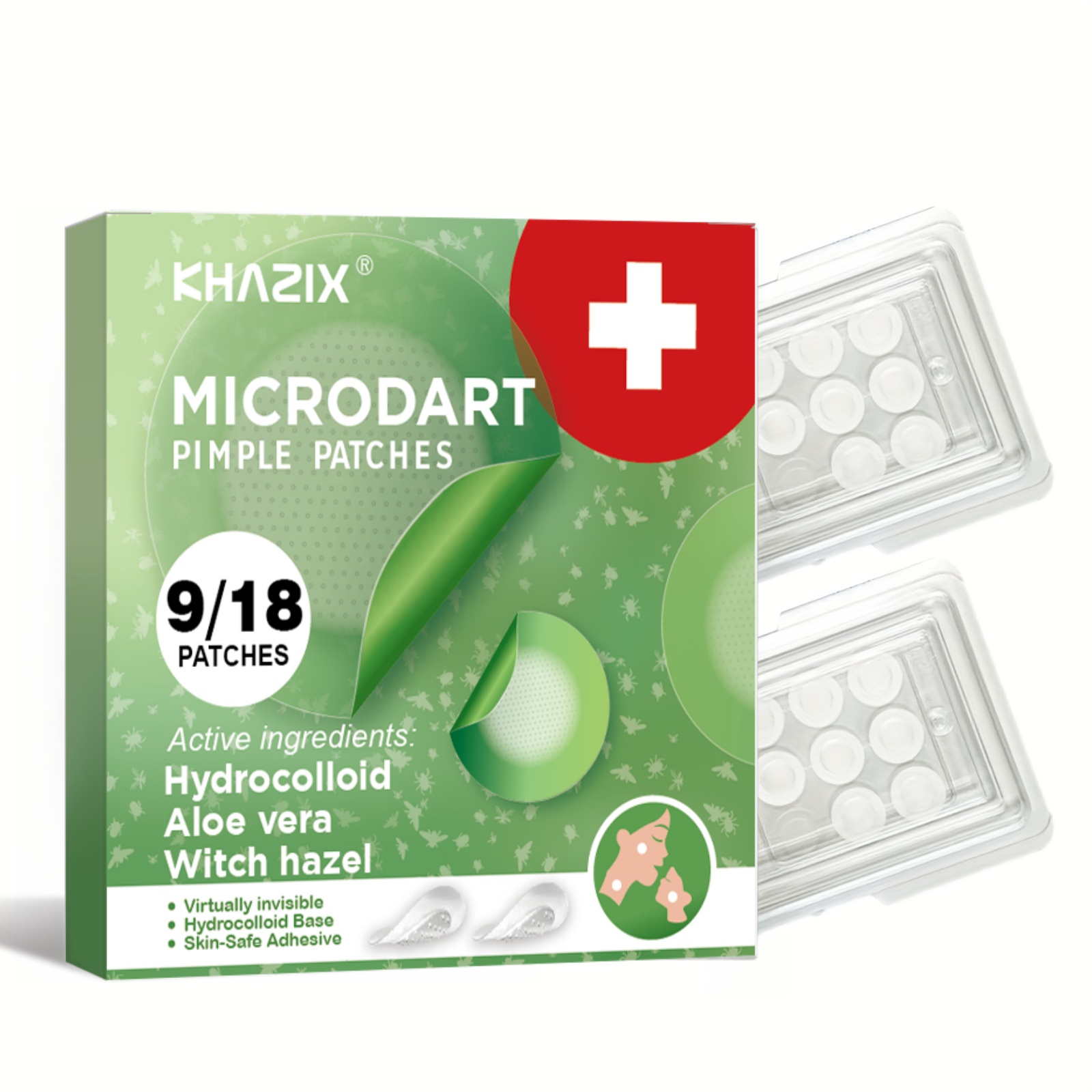 Night Cream - Cerotti per l'acne con micro-dardo notturni: