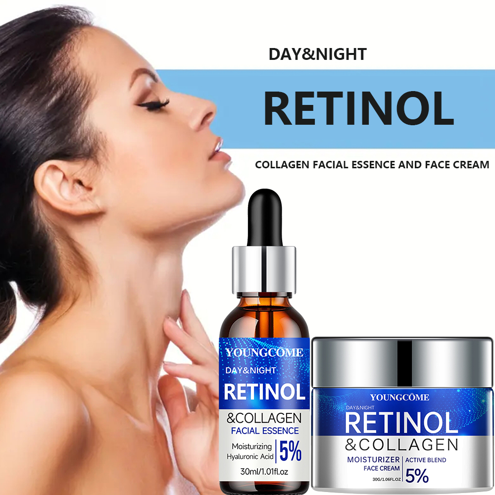 Retinol Cream - Set combinato di siero in crema