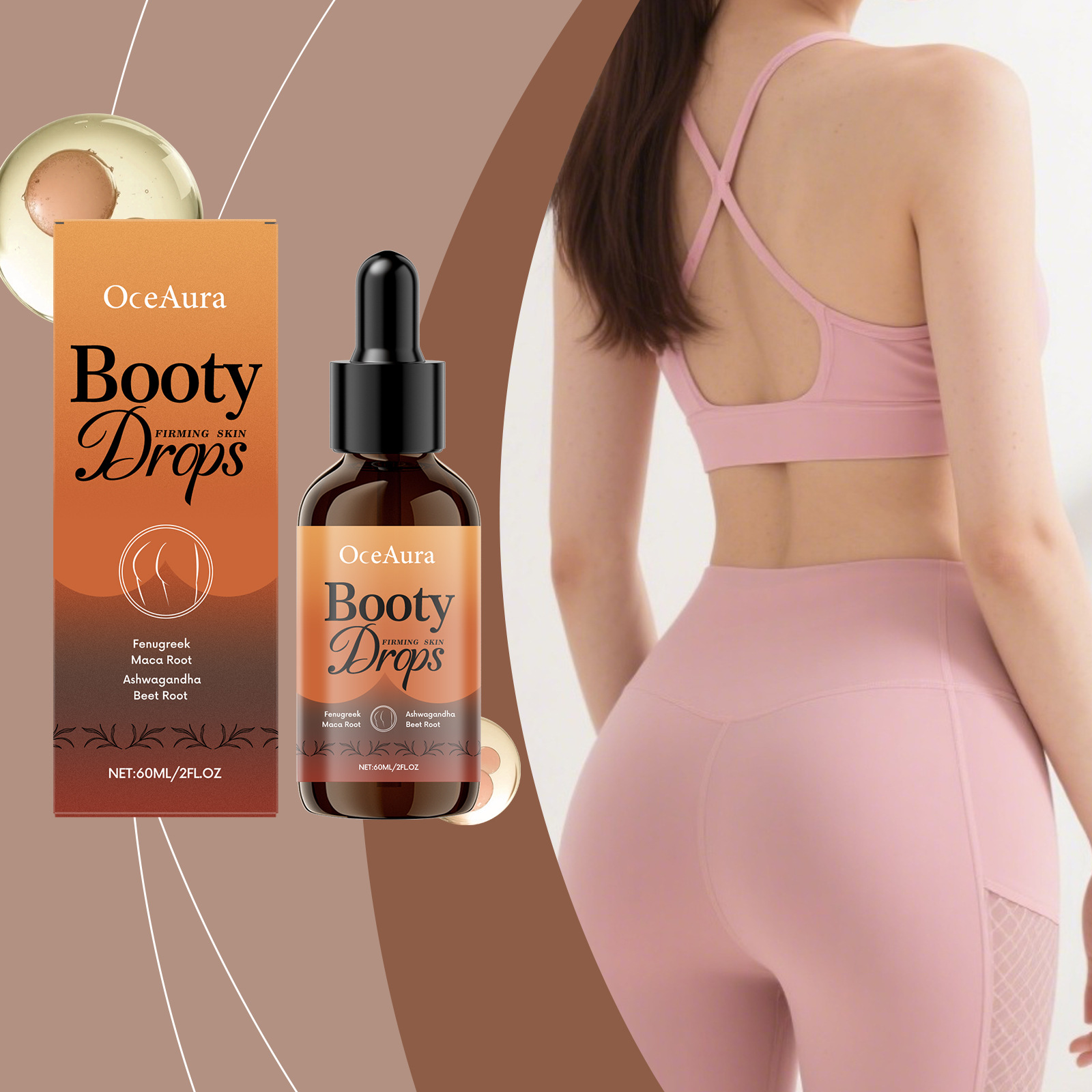 Body Lotion - EELHOE Essenza ferma per l'anca Pelle