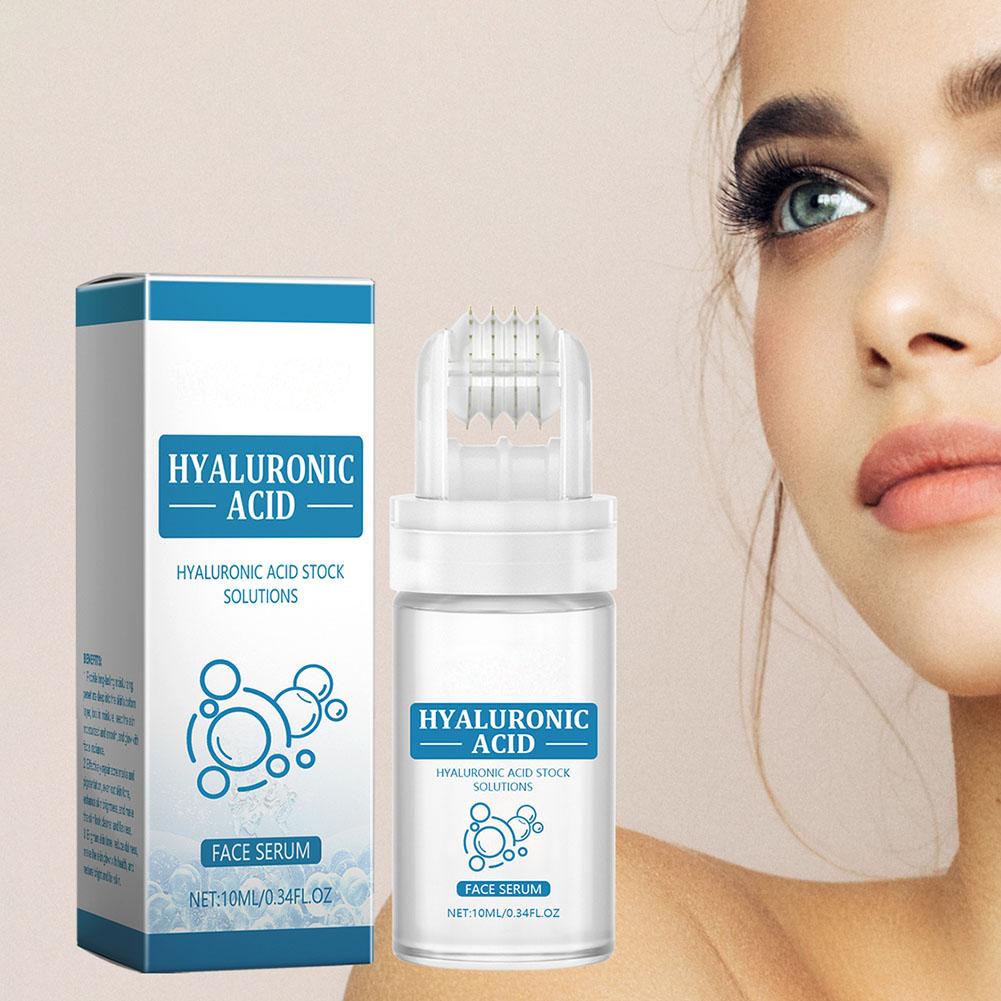 Face Moisturizer - Siero viso all'acido ialuronico, 10 ml,