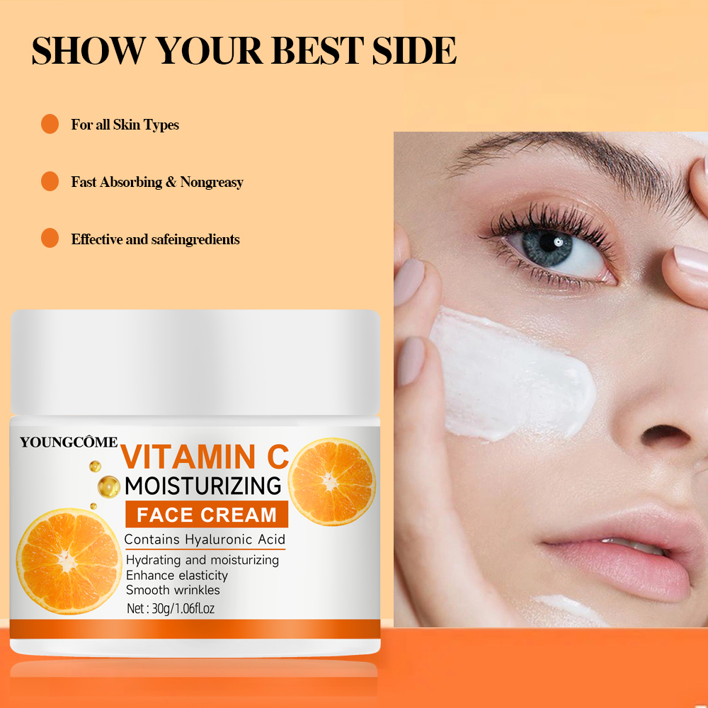 Vitamin C Serum - Crema idratante alla vitamina C Riparazione