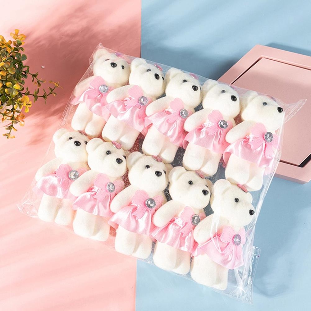 Night Cream - 10 pezzi/sacchetto Orsetto Bouquet Gelato Diamantato,