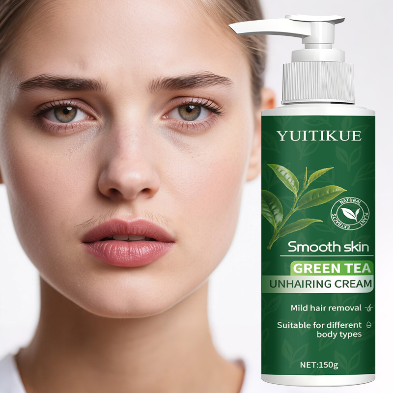 Body Lotion - YUITIKUE Crema Depilatoria al Tè Verde