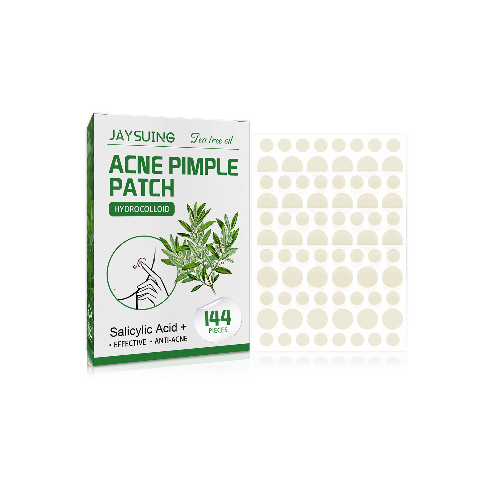 Night Cream - Cerotti idrocolidi per l'acne: assorbono il