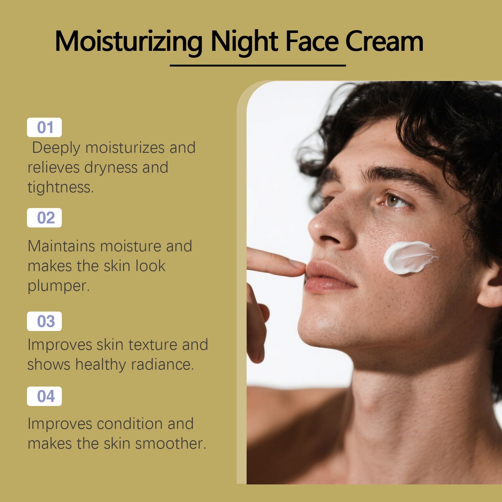 Crema Viso Uomo per un Aspetto - Night Cream recensione e prezzo