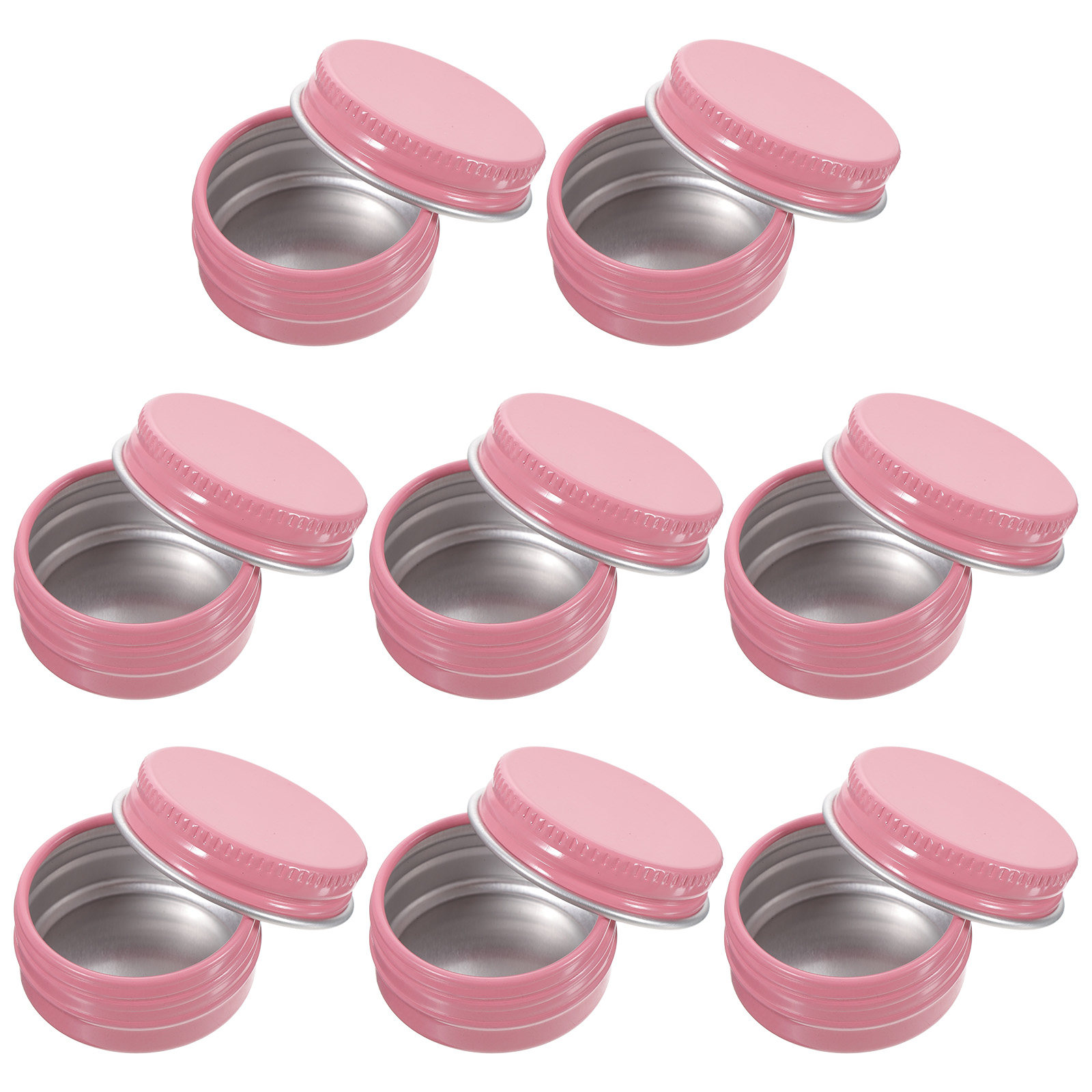 8 barattoli rotondi in allumin - Lip Balm recensione e prezzo