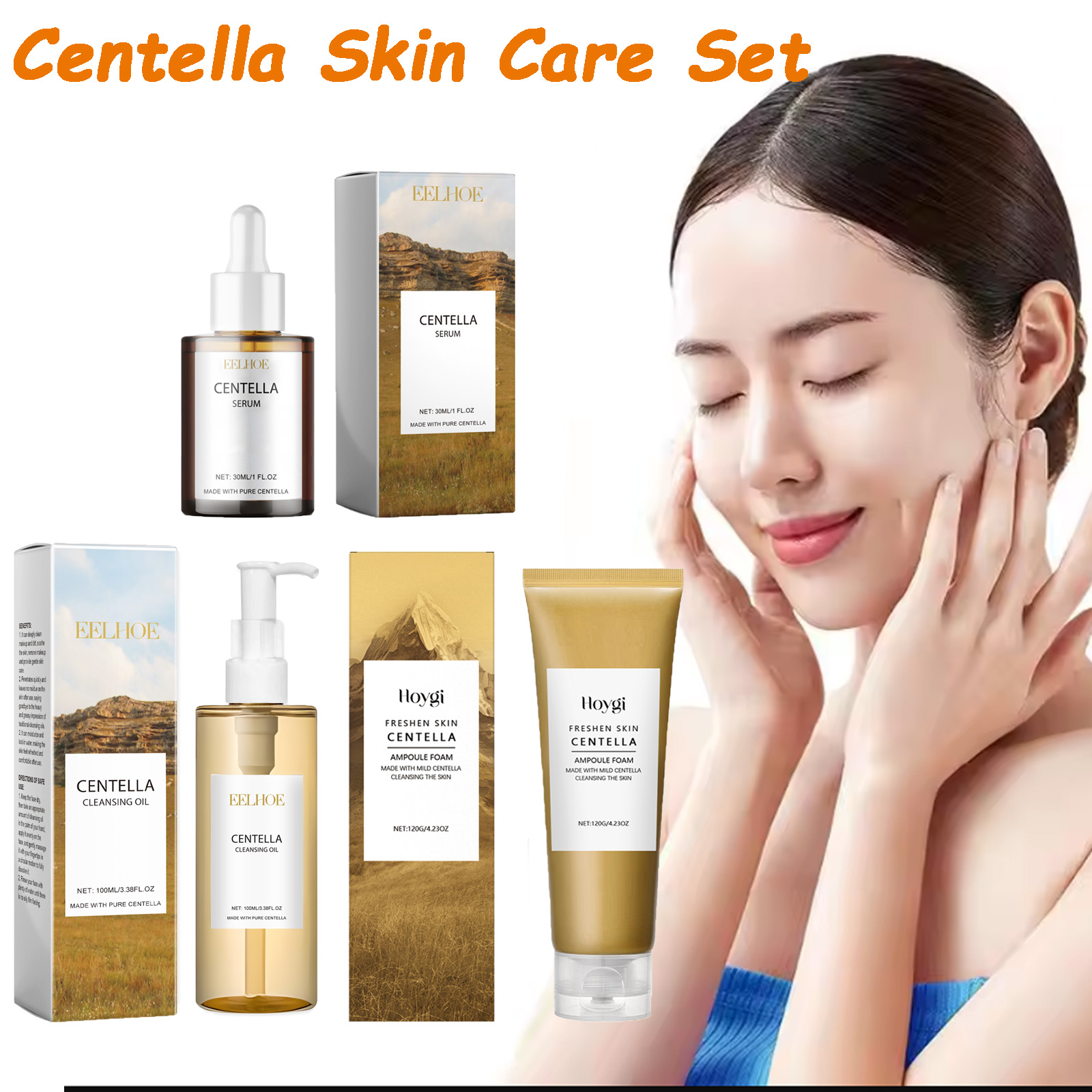 Centella Set per la cura della - Skincare Glowing recensione e prezzo