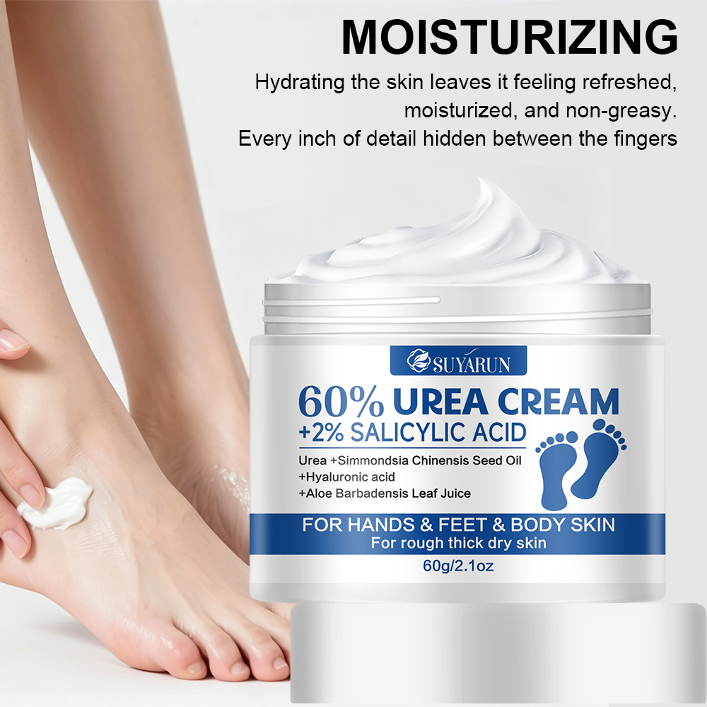 SUYARUN 60% Urea + 2% ACIDO SA - Urea Foot Cream recensione e prezzo