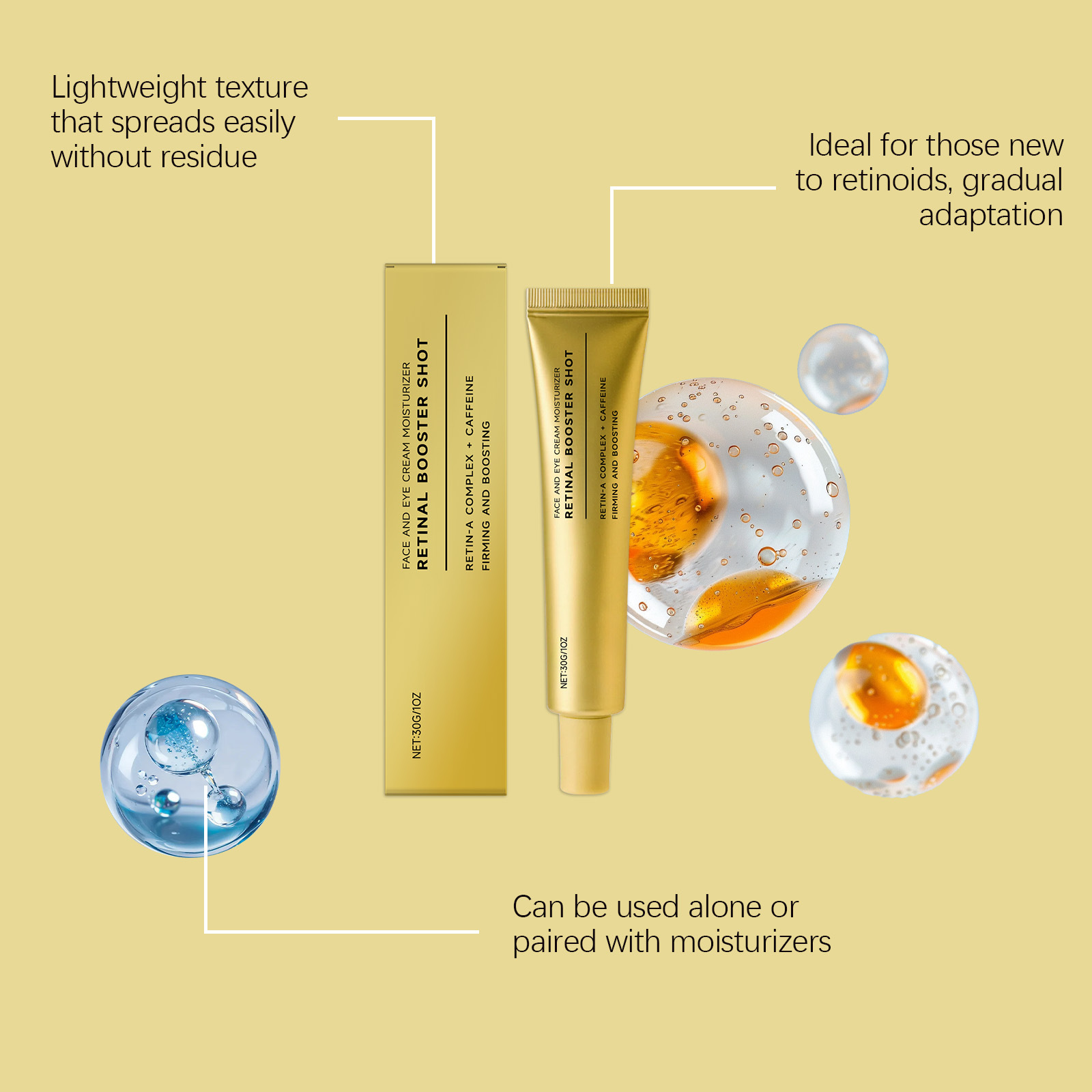Crema Viso Rassodante al Retin - Retinol Cream recensione e prezzo