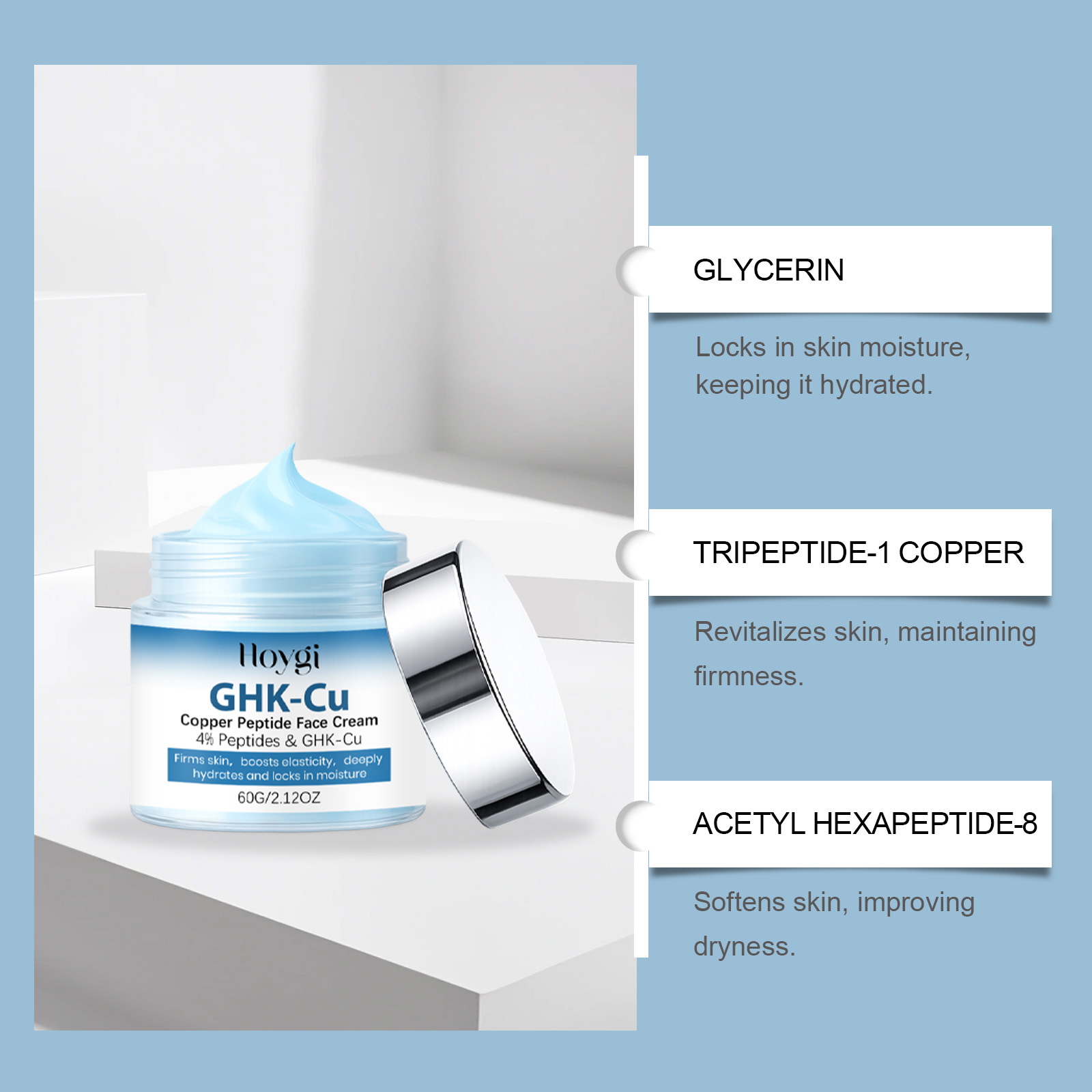 Crema Viso Anti-Età con Peptid - Skincare Glowing recensione e prezzo