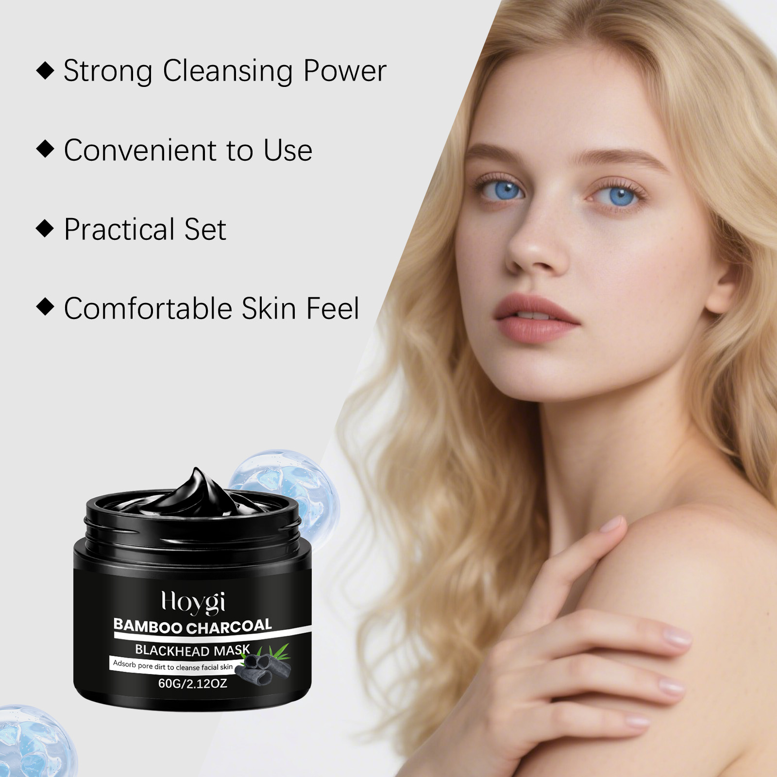 Maschera Peel-Off al Carbone d - Face Mask Skincare recensione e prezzo