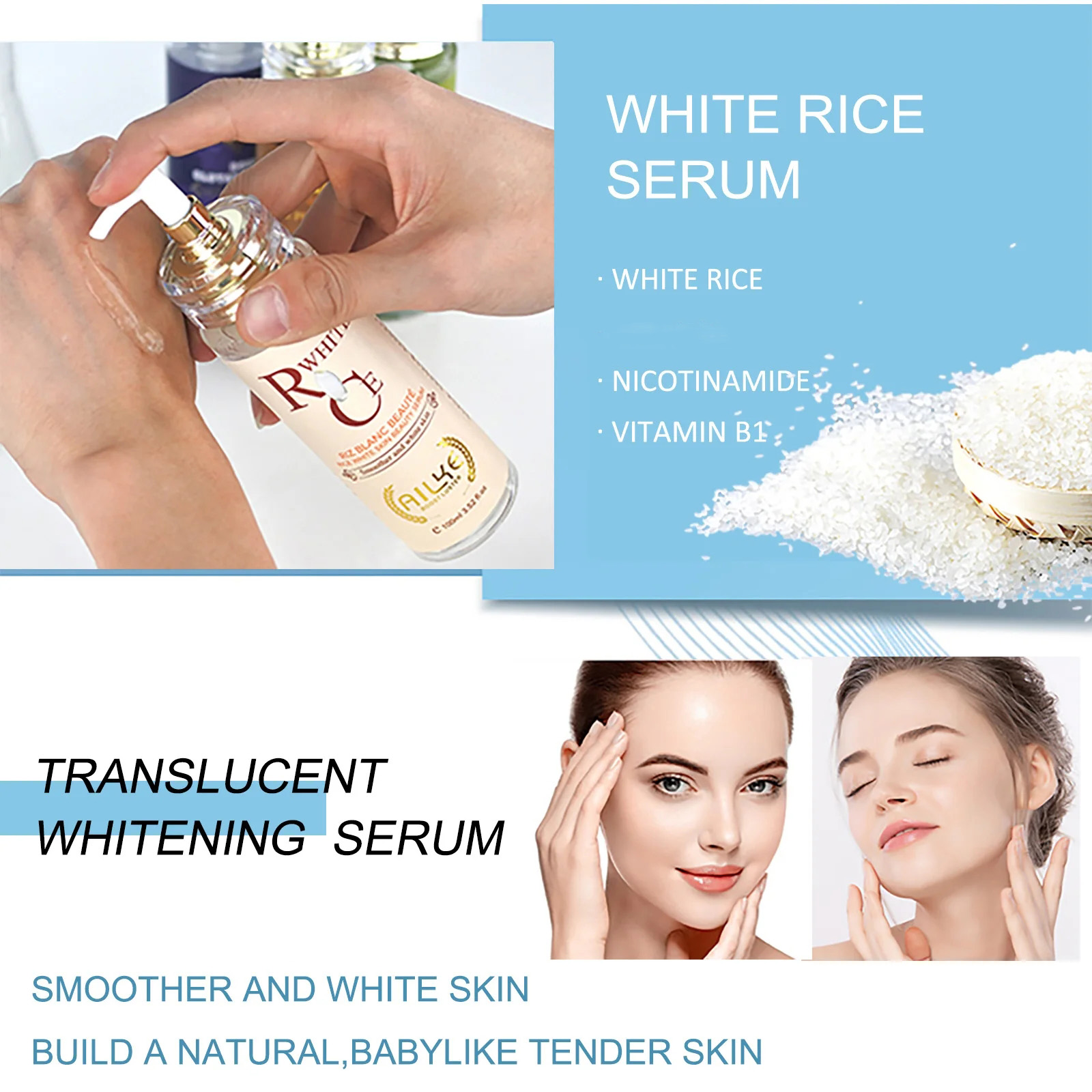 AILKE Lozione Corpo Sbiancante - Vitamin C Serum recensione e prezzo