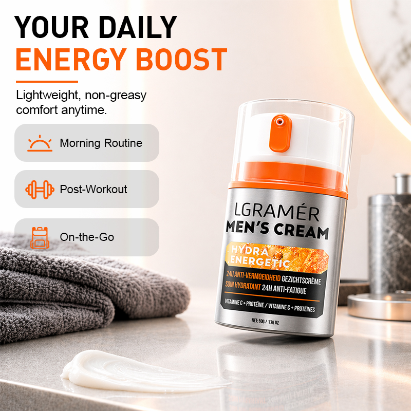Crema Viso Uomo Idratante Ener - Vitamin C Serum recensione e prezzo