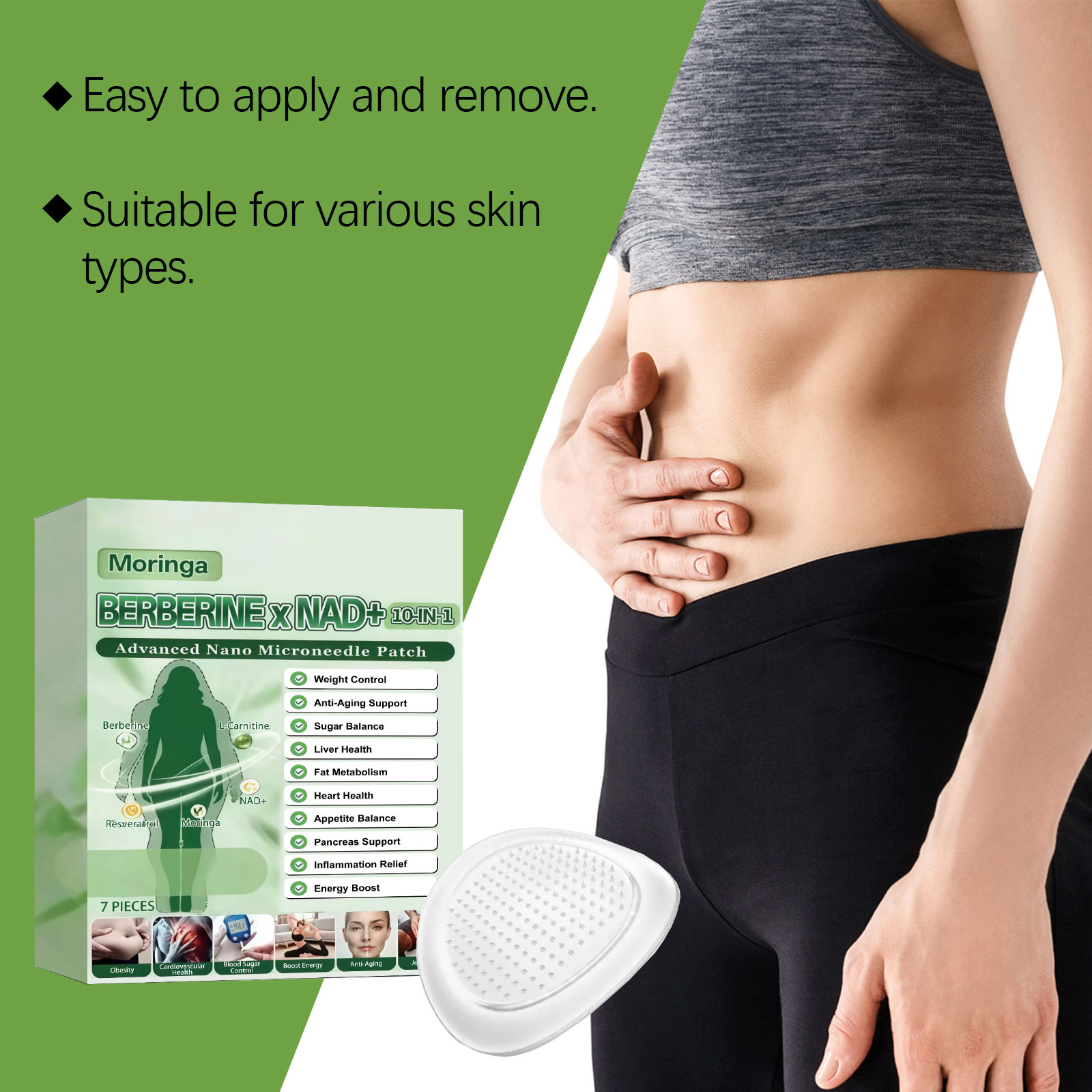 Patch Microneedle 10 in 1 Nott - Face Moisturizer recensione e prezzo